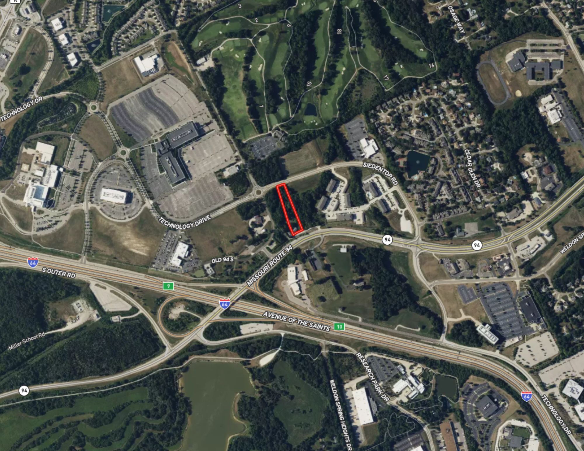 6219 S Highway 94, Weldon Spring, MO à vendre Aérien- Image 1 de 6