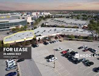 Plus de détails pour 20-40 Arena Center, Council Bluffs, IA - Commerce de détail à louer