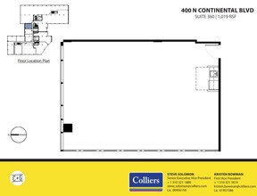 300 Continental Blvd, El Segundo, CA for lease Floor Plan- Image 1 of 1