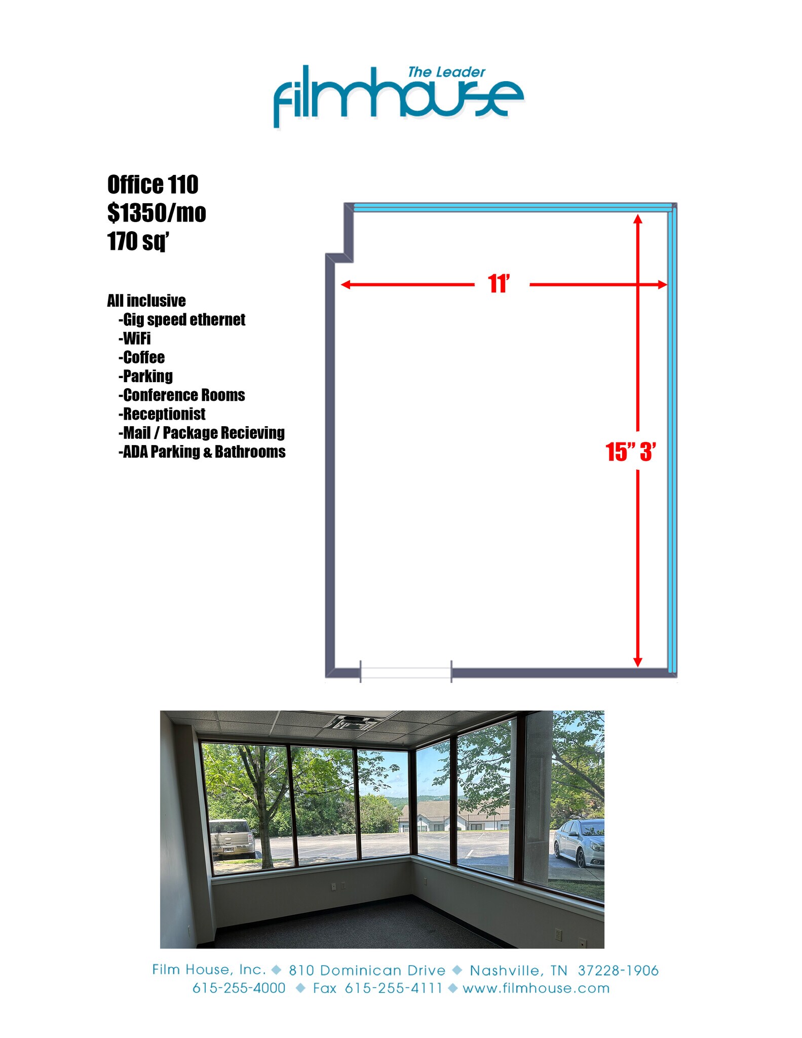 810 Dominican Dr, Nashville, TN for lease Interior Photo- Image 1 of 1