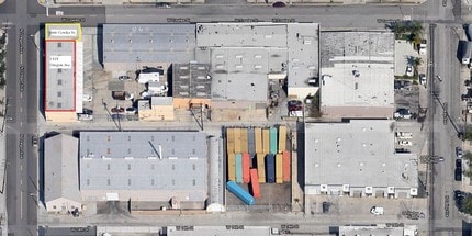 666 Cowles St, Long Beach, CA - AÉRIEN Vue de la carte