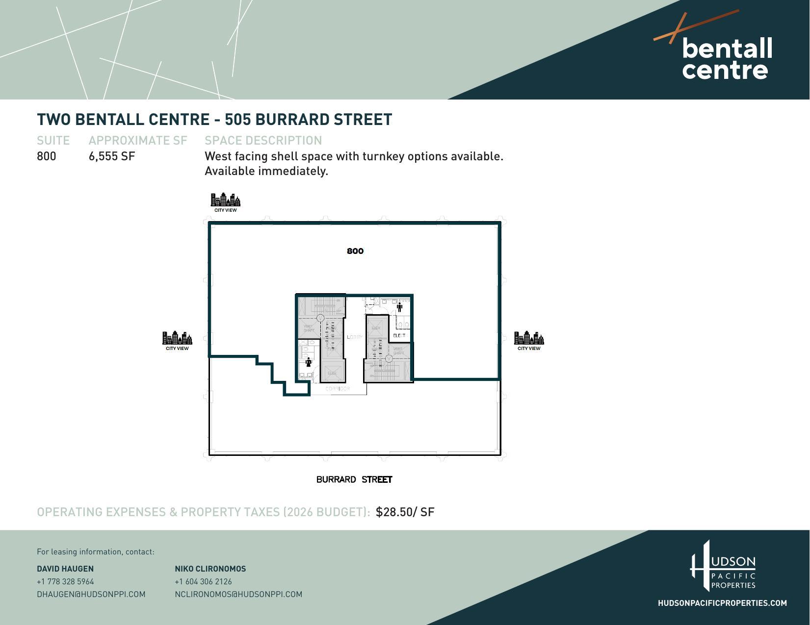 555 Burrard St, Vancouver, BC à louer Plan d’étage- Image 1 de 1