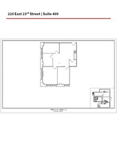 220 E 23rd St, New York, NY for lease Floor Plan- Image 1 of 5