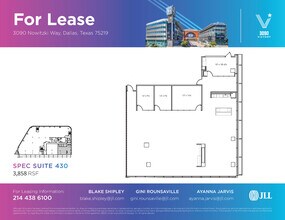 3030 Nowitzki Way, Dallas, TX for lease Floor Plan- Image 1 of 17