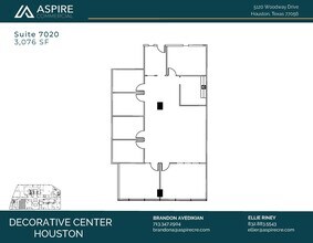 5120 Woodway Dr, Houston, TX for lease Floor Plan- Image 1 of 1