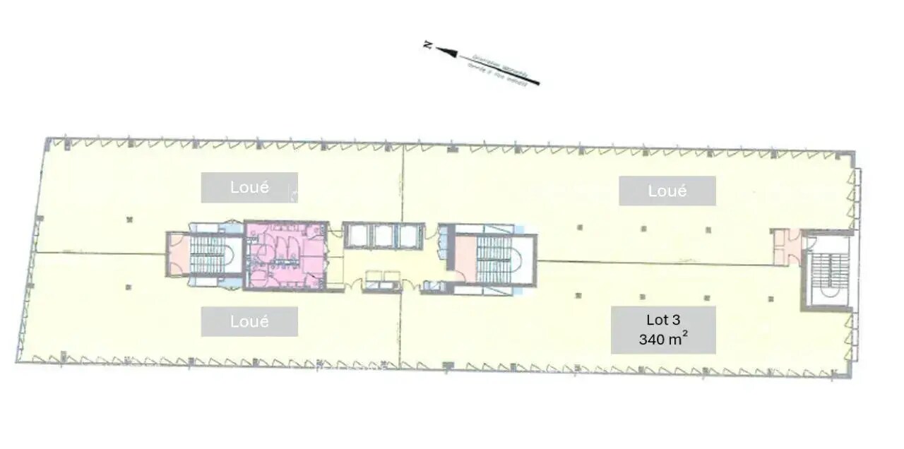 Office in Lyon for lease Floor Plan- Image 1 of 9