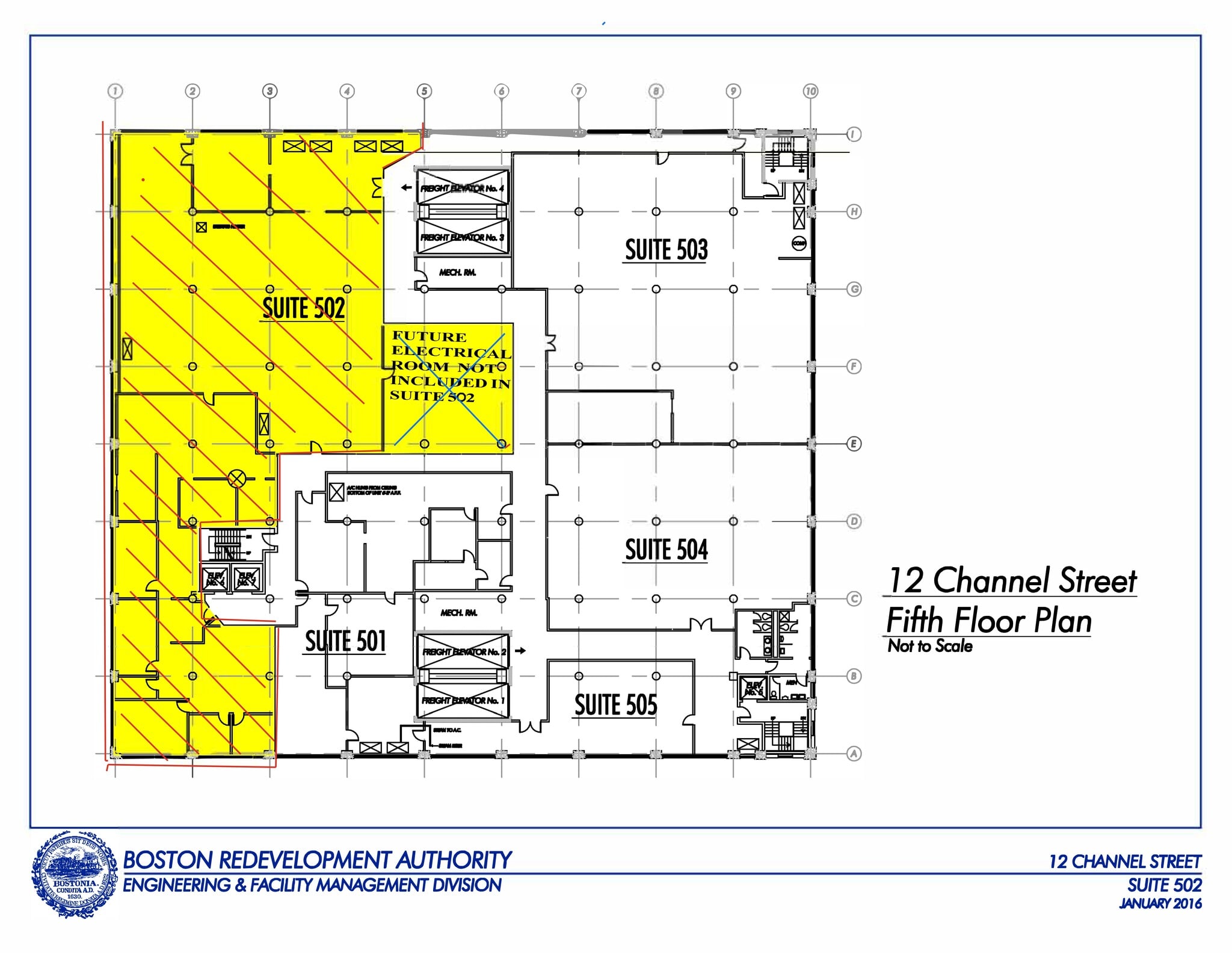 12 Channel St, Boston, MA for lease Site Plan- Image 1 of 1