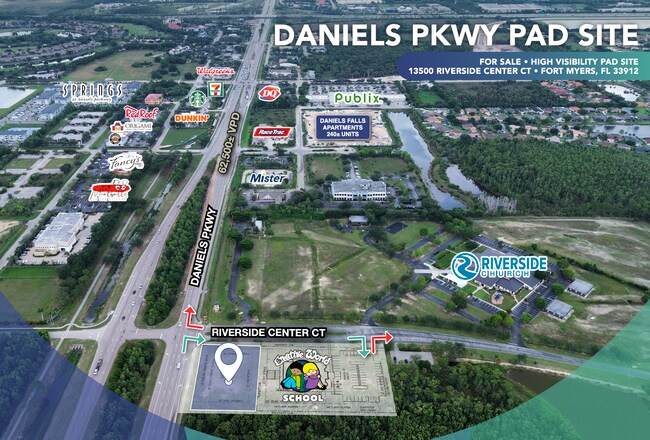 Plus de détails pour 13500 Riverside Center Ct, Fort Myers, FL - Terrain à vendre