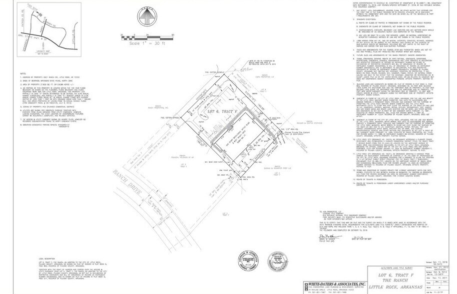 6321 Ranch Dr, Little Rock, AR à louer - Plan de site - Image 3 de 5