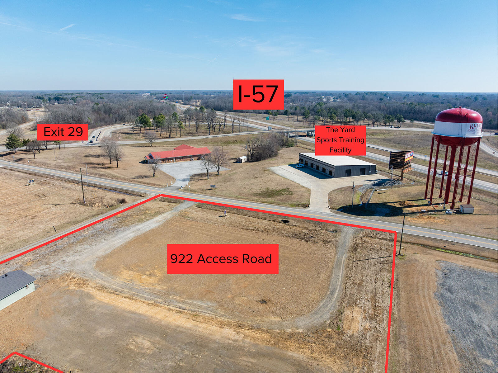 922 Access Rd, Beebe, AR à vendre Photo du bâtiment- Image 1 de 20