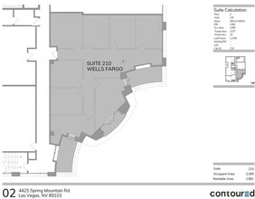 4425 Spring Mountain Rd, Las Vegas, NV for lease Floor Plan- Image 2 of 3