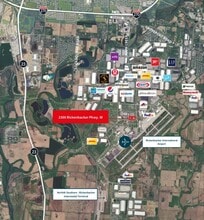 2300 Rickenbacker Pky, Columbus, OH - Aérien Vue de la carte