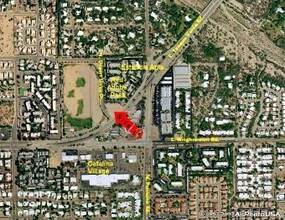 2478 N Desert Links Dr, Tucson, AZ - AERIAL map view