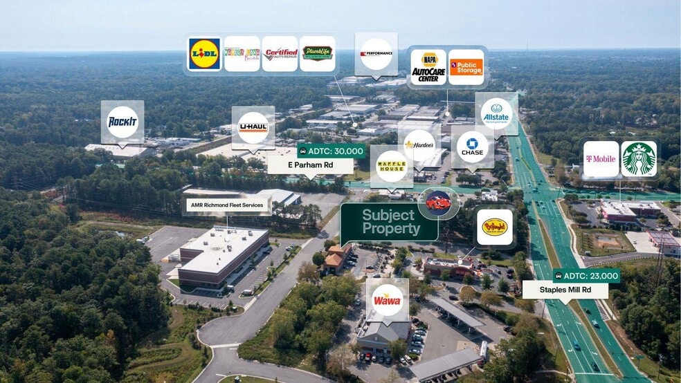 8833 Staples Mill Rd, Richmond, VA for sale - Building Photo - Image 2 of 2