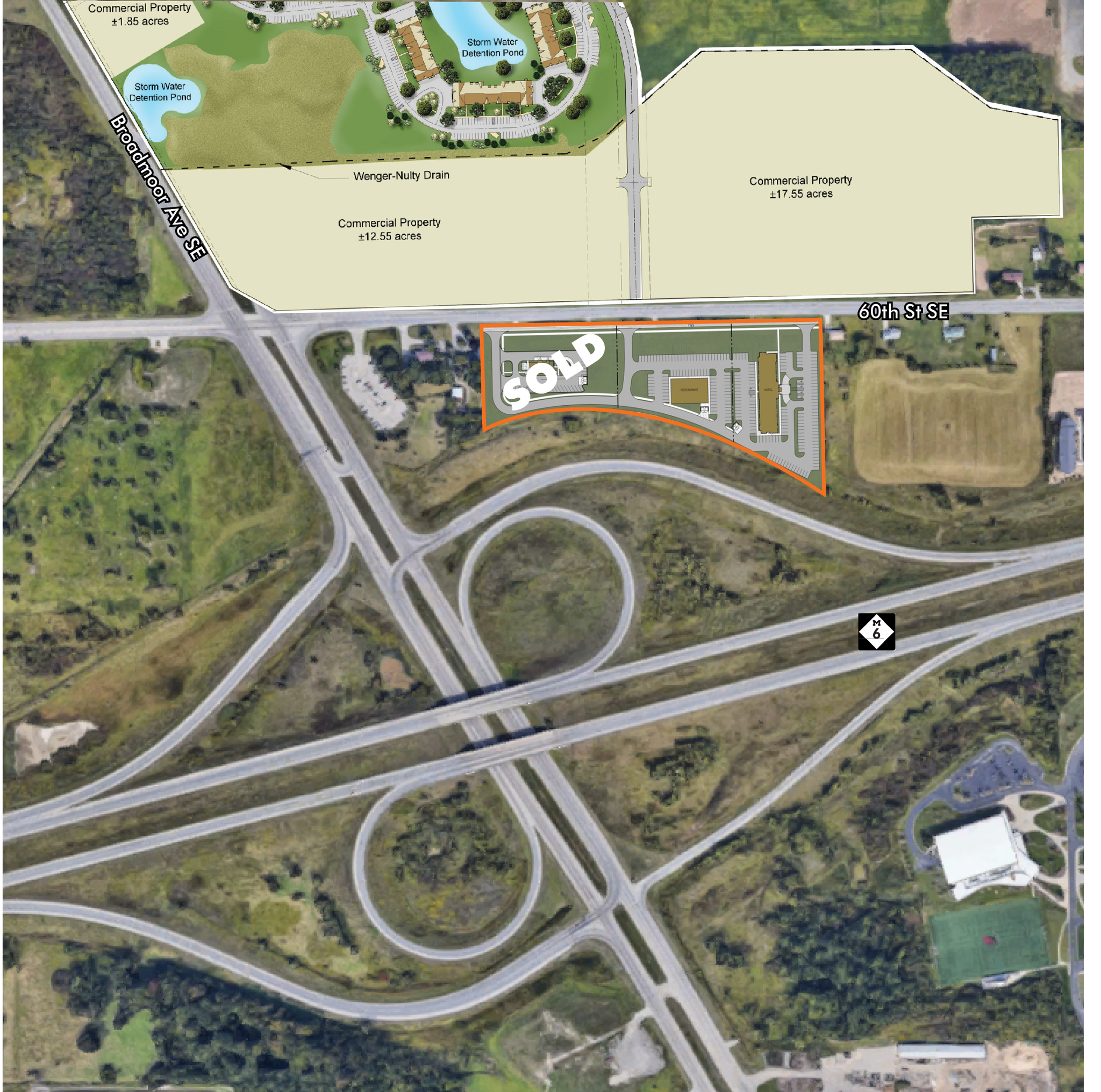 5160 60th St SE, Grand Rapids, MI à vendre Photo du bâtiment- Image 1 de 2