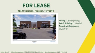 More details for 881 Coleman st, Prosper, TX - Retail for Lease