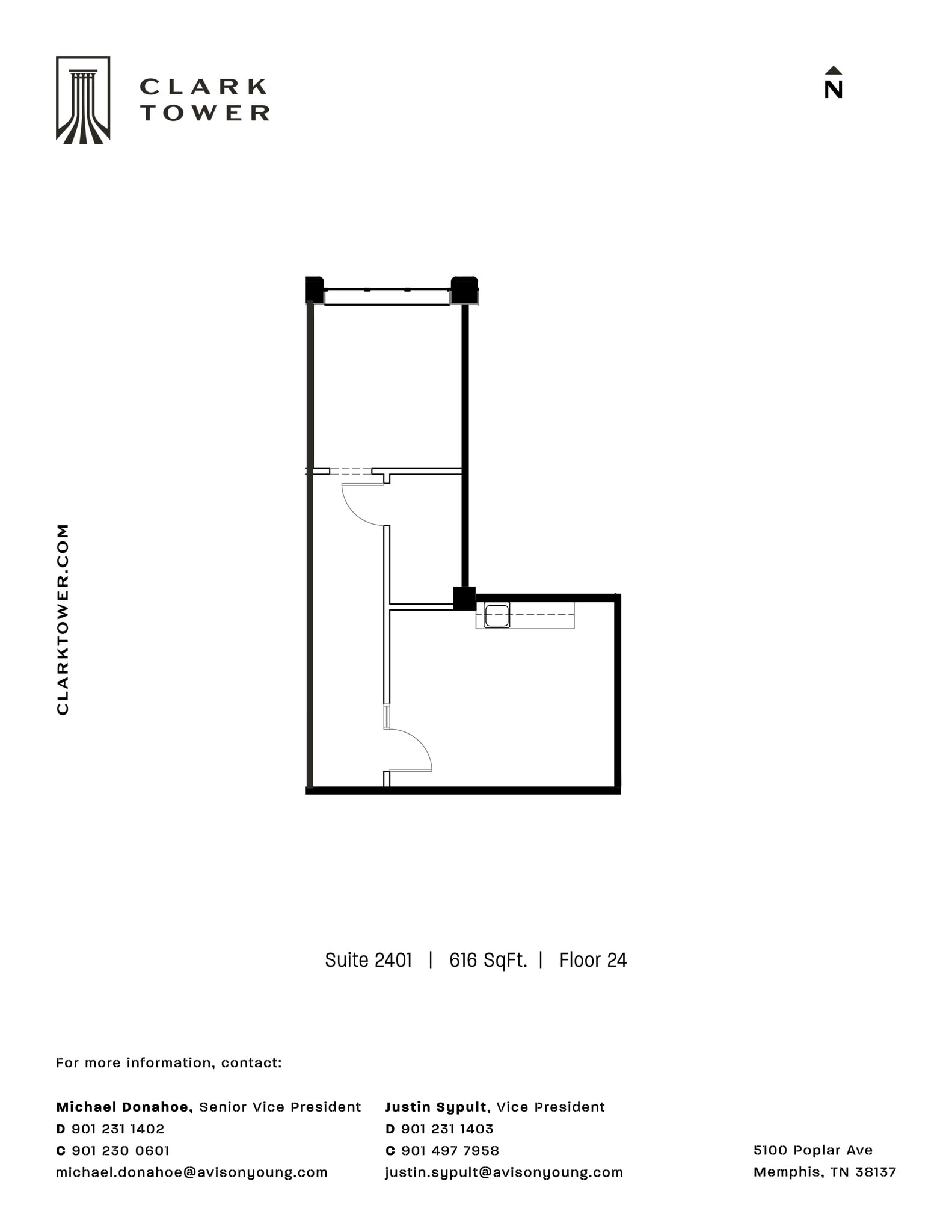5100 Poplar Ave, Memphis, TN for lease Site Plan- Image 1 of 1