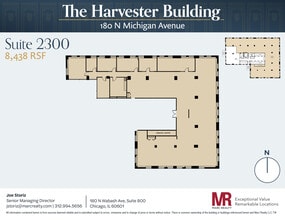180 N Michigan Ave, Chicago, IL à louer Plan d’étage- Image 1 de 12