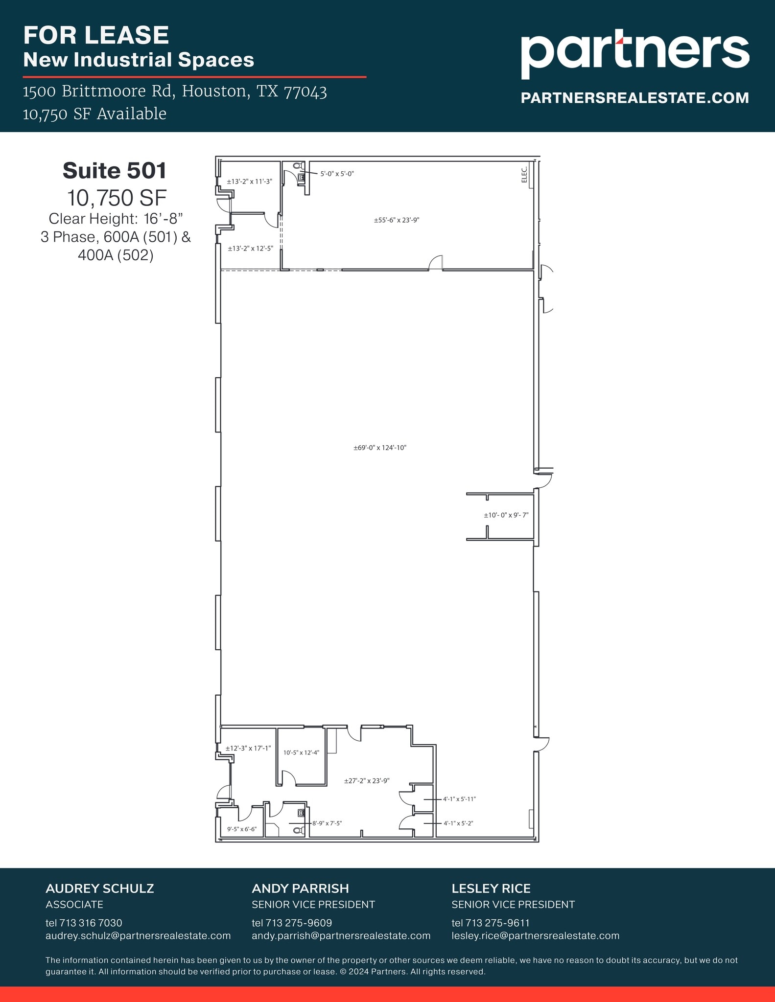 1500 Brittmoore Rd, Houston, TX à louer Plan de site- Image 1 de 1