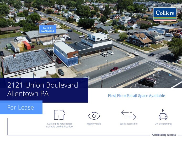 2121-2129 Union Blvd, Allentown, PA for sale - Building Photo - Image 1 of 1