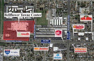 More details for 10400-10408 Rosecrans Ave, Bellflower, CA - Retail for Lease