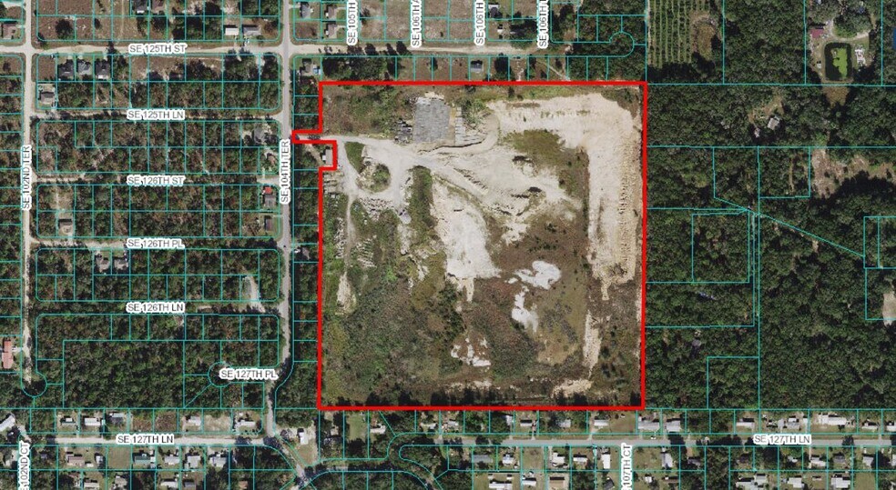 12557 SE 104th Ter, Belleview, FL à vendre - Aérien - Image 1 de 2