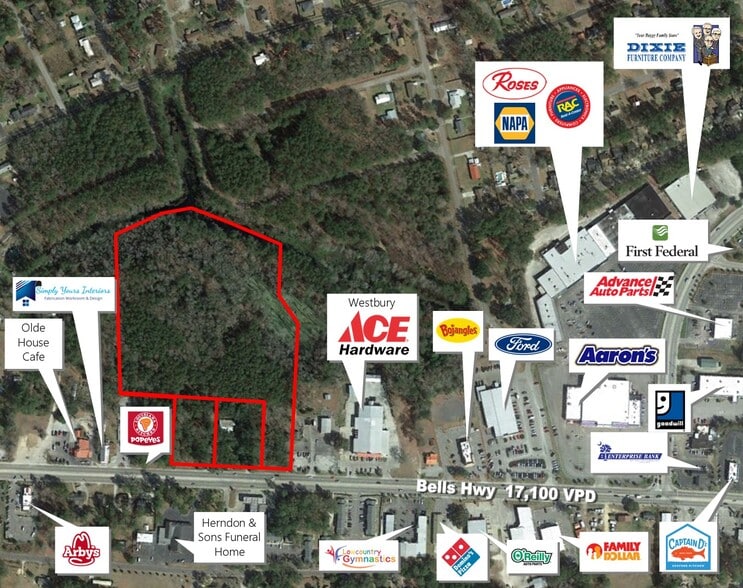 1160 Bells Hwy, Walterboro, SC for sale - Building Photo - Image 2 of 4