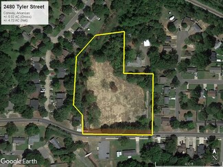 More details for 2480 Tyler St, Conway, AR - Land for Sale