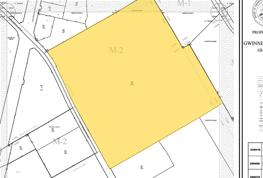 3312 N Berkeley Lake Rd NW, Duluth, GA for lease - Plat Map - Image 2 of 8