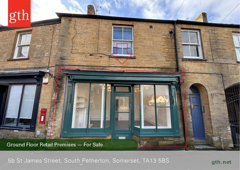 5 St. James St, South Petherton à vendre - Photo du bâtiment - Image 2 de 5