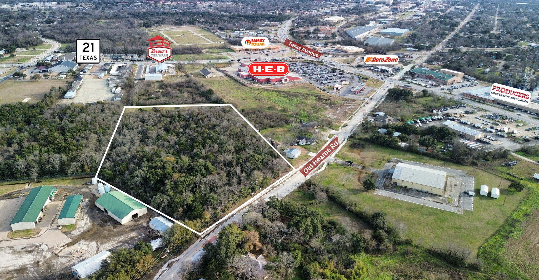 TBD Old Hearne Road, Bryan, TX for sale Primary Photo- Image 1 of 9
