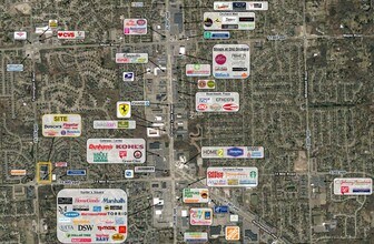 33210-33390 W 14 Mile Rd, West Bloomfield, MI - Aérien  Vue de la carte
