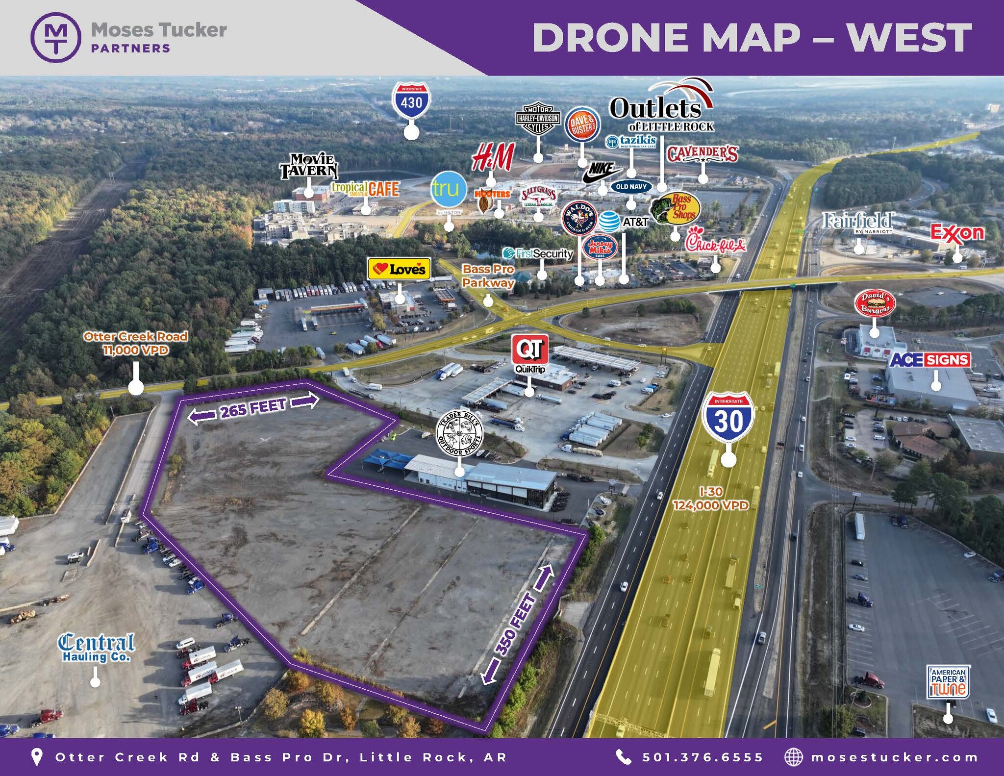 & Otter Creek Rd, Little Rock, AR for sale Primary Photo- Image 1 of 3