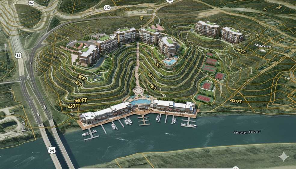 Campbell Dr, Lake Ozark, MO à vendre - Aérien - Image 3 de 21