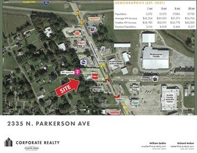 2335 N Parkerson Ave, Crowley, LA - AERIAL map view - Image1