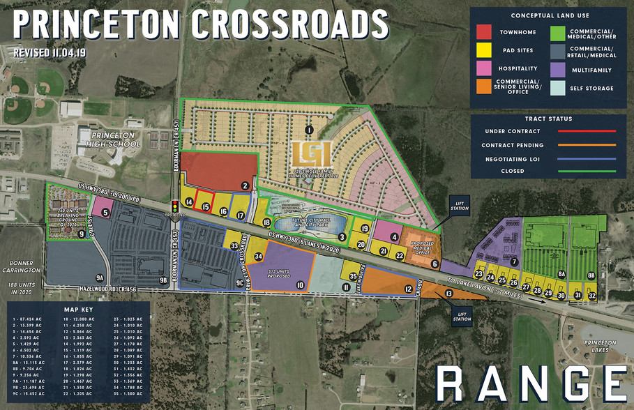 US 380, Princeton, TX à vendre - Plan de site - Image 1 de 1