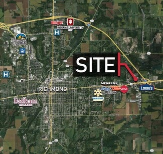 Plus de détails pour 550 Commerce Rd, Richmond, IN - Terrain à vendre