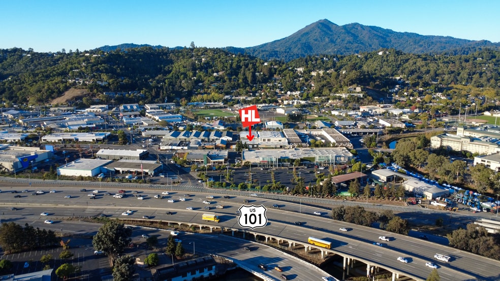 735 Lincoln Ave, San Rafael, CA for sale - Aerial - Image 2 of 7