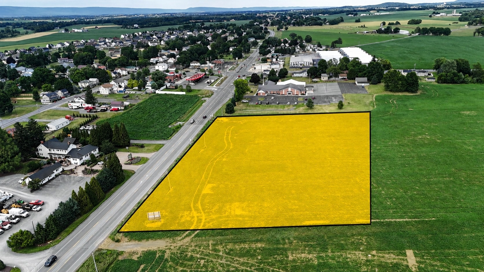 0 Philadelphia Avenue, Chambersburg, PA for sale Aerial- Image 1 of 5