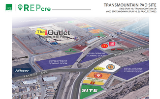 Plus de détails pour 6800 State Highway Spur 16, El Paso, TX - Terrain à louer