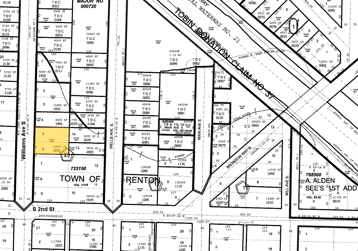 124 Williams Ave S, Renton, WA for sale Plat Map- Image 1 of 3