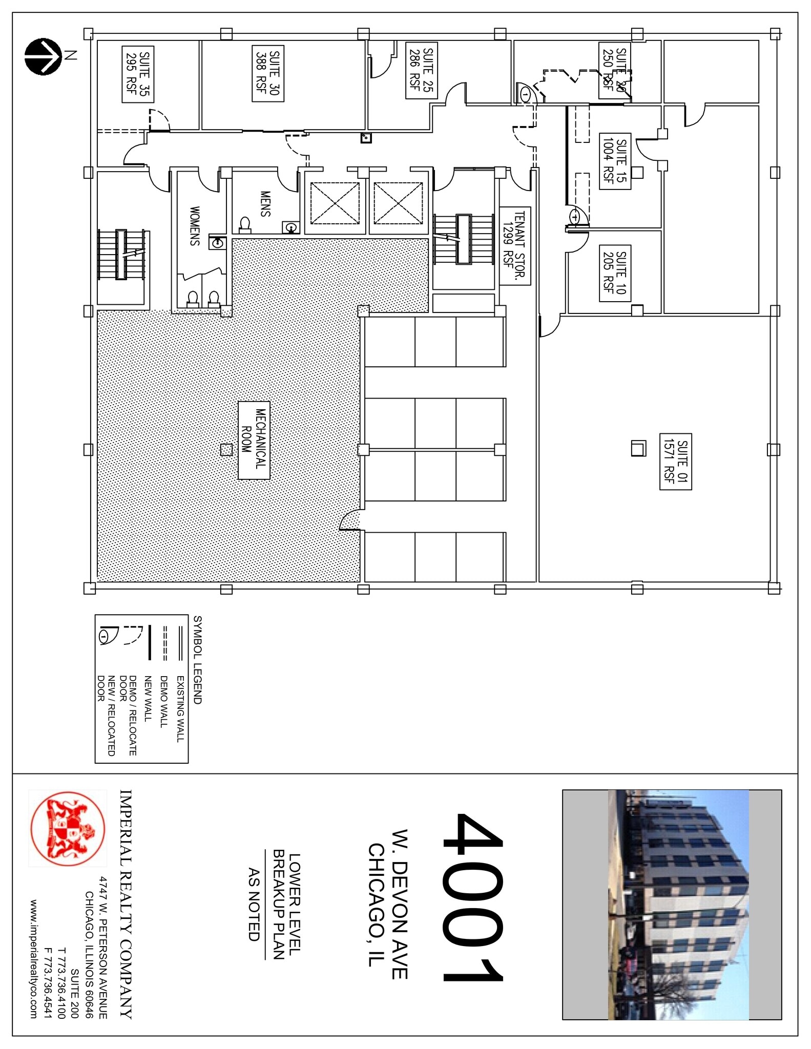 4001 W Devon Ave, Chicago, IL for lease Site Plan- Image 1 of 1