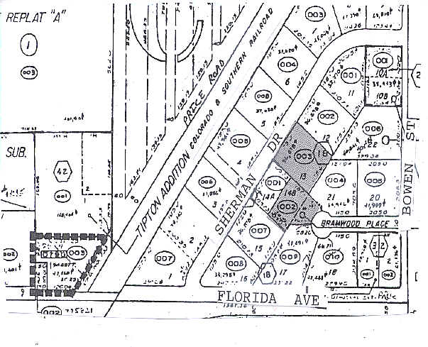 1314 Sherman Dr, Longmont, CO for lease - Plat Map - Image 2 of 4