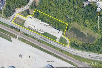 6700 NW River Park Dr, Riverside, MO - AERIAL  map view