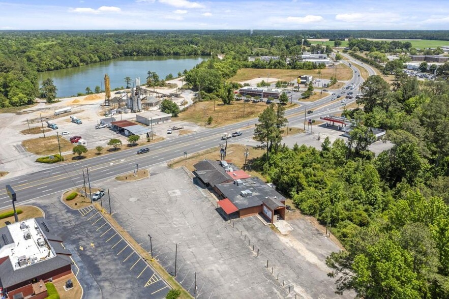 607 New Bern Rd, Kinston, NC à vendre - Aérien - Image 3 de 5