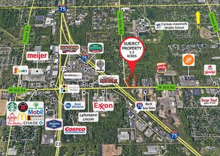 1484 Hill Rd, Flint, MI - Aerial  map view - Image1
