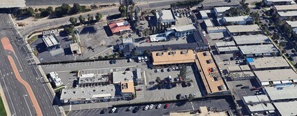1920 E Katella Ave, Orange, CA - AERIAL  map view
