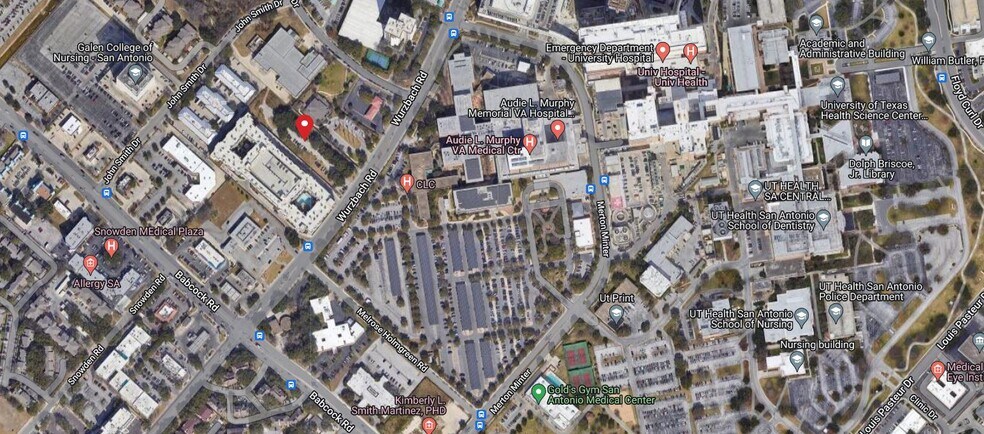 7401 Wurzbach Rd, San Antonio, TX à vendre - Aérien - Image 2 de 26