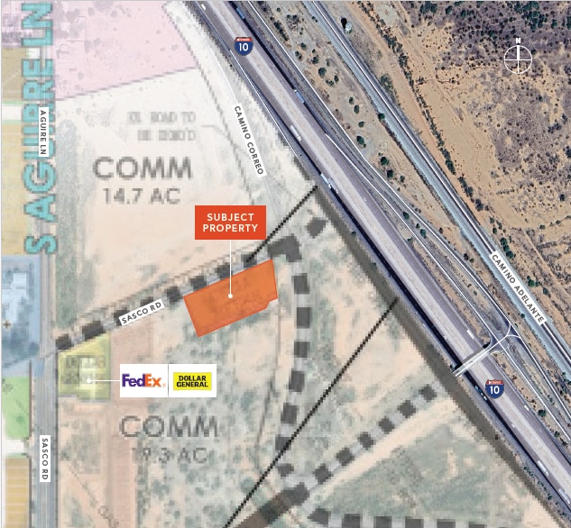 22593 E Sasco Rd, Red Rock, AZ à vendre - Aérien - Image 3 de 3