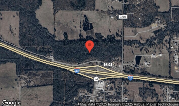 Lone Star Drive & County Road 2201, Hooks, TX for sale - Aerial - Image 3 of 4